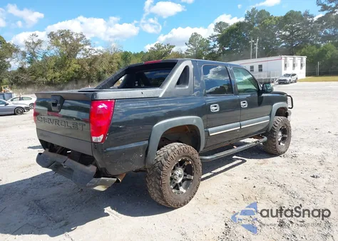 2003 Chevrolet Avalanche 1500 из США, поврежденный, VIN 3GNEK13T63G245260
